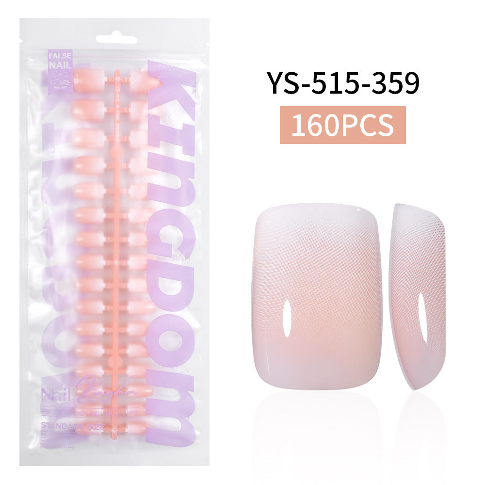 Nail Tips Europe and the United States  gradual change press on nails, simple water drop nail spray removable fake nail 150 pieces prefabricated nail