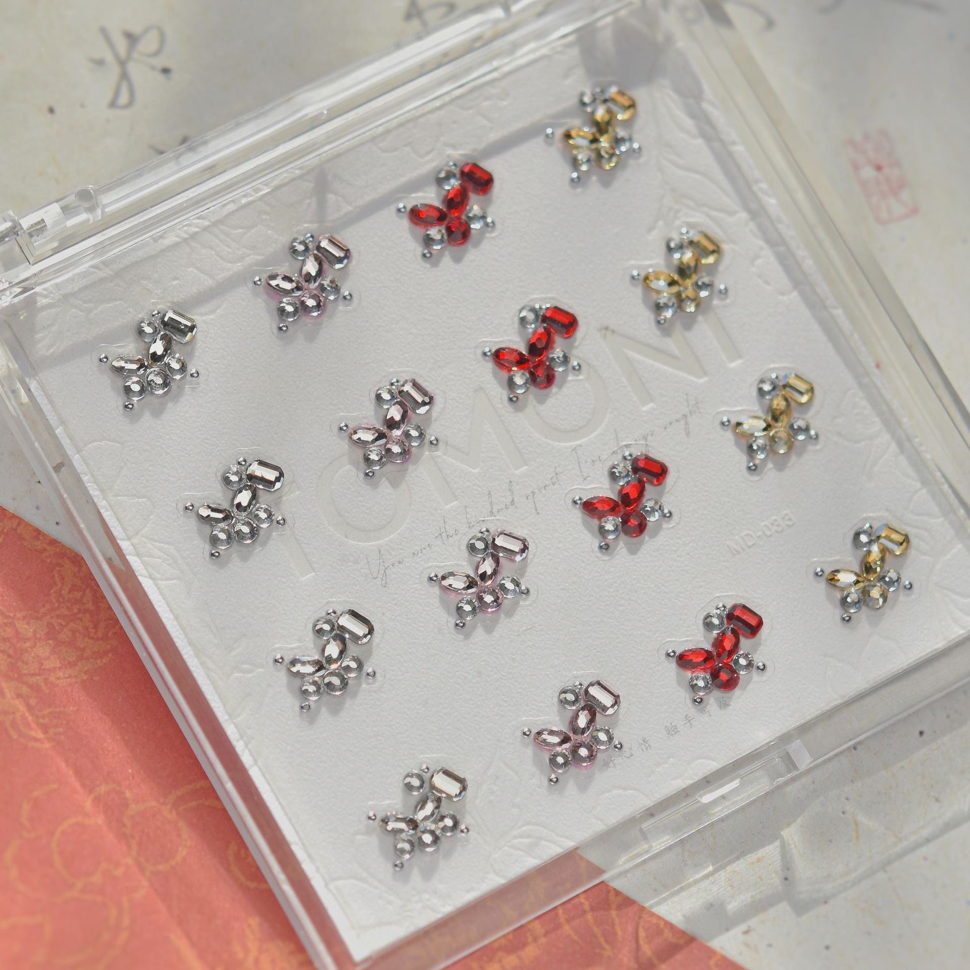 365nails: "Crystal Butterfly Charm" – nail art stickers