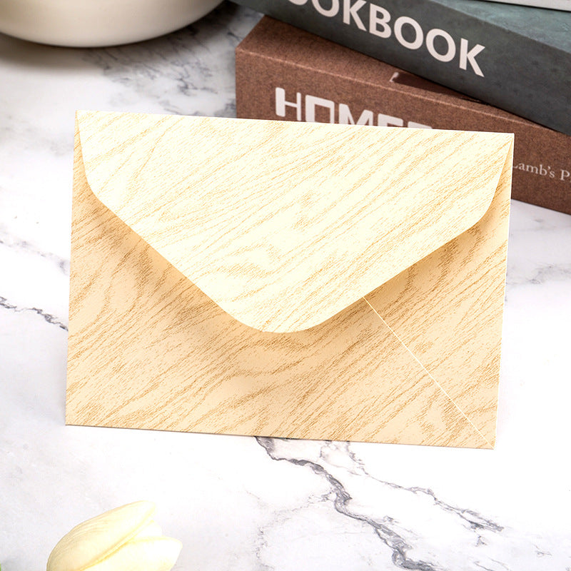 Vintage Textured Thank You Envelope With Wax Seal Style (MOQ=2)