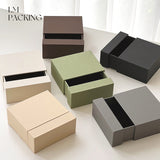 Minimalist Drawer Jewelry Packaging Box (MOQ=10)