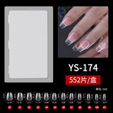 365nails Cross-Border Hot-Selling Clear Nail Tips | Multi-Spec Nail Extension Set with Storage Case