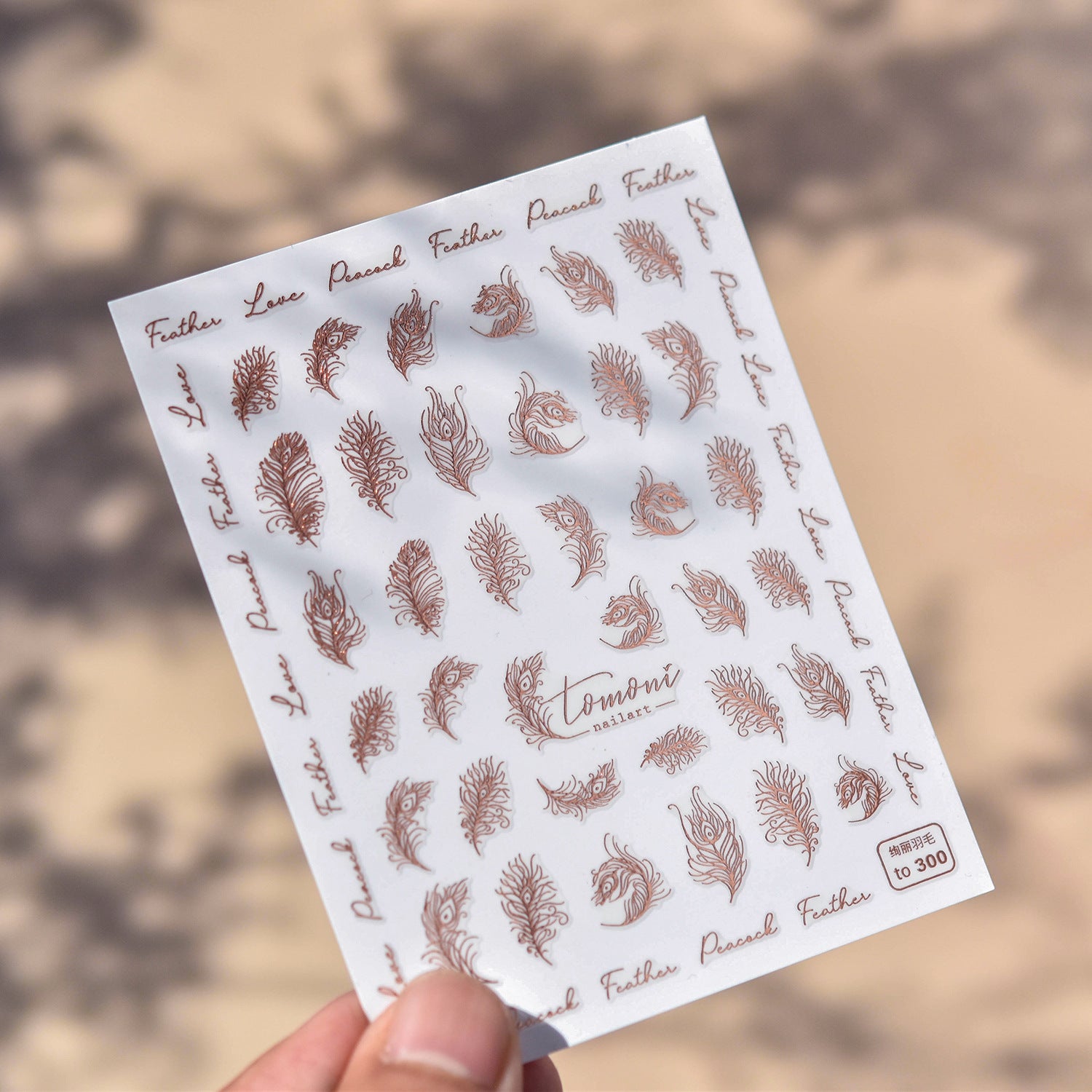 365nails: "Metallic Gold Rose" – nail art stickers