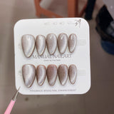 Galaxy Velvet: Magnetic Cat Eye Collection