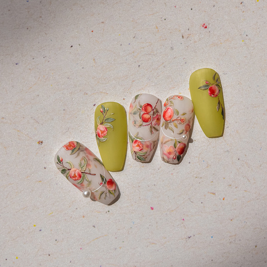 365nails: "Delicate Pink Rosebud" – nail art stickers