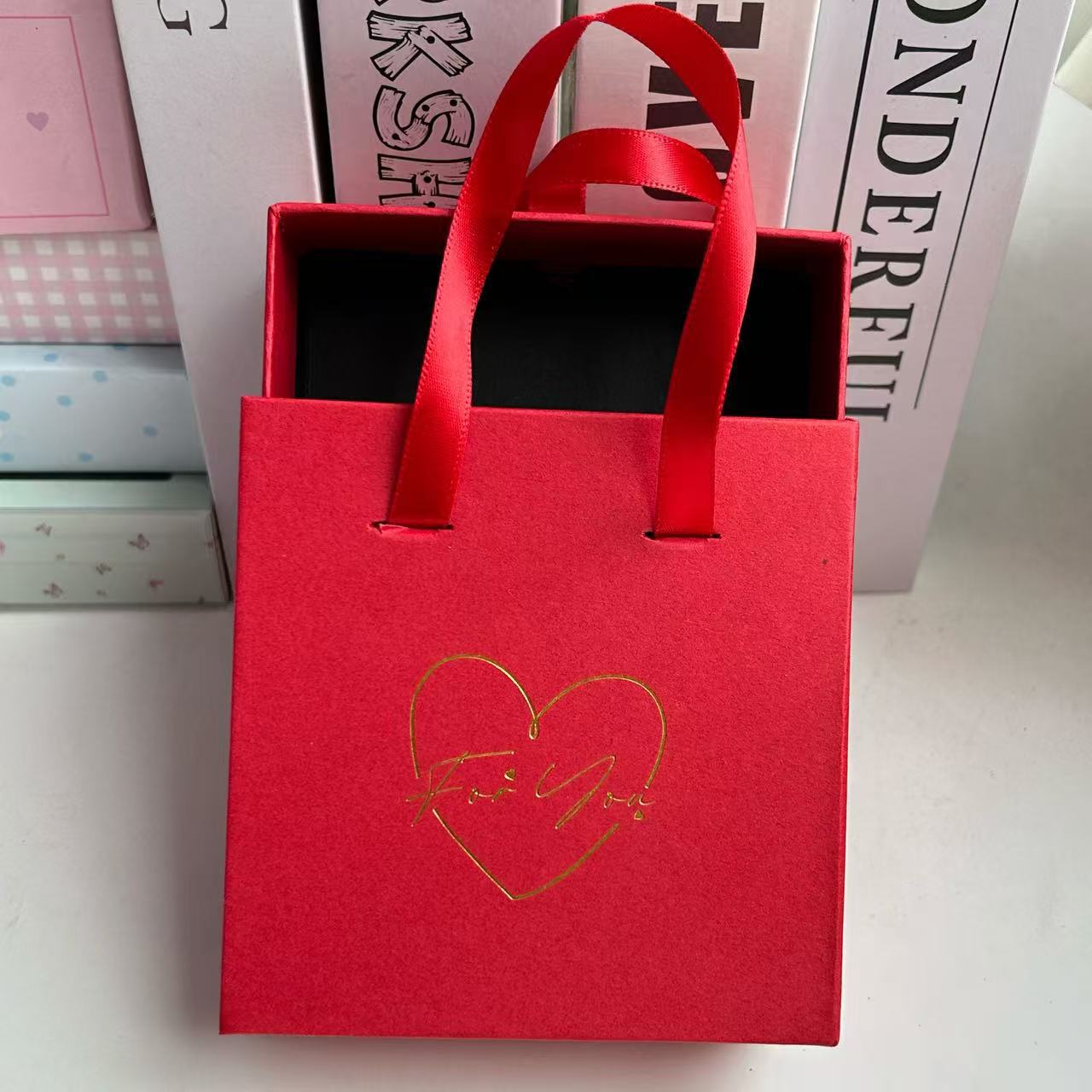 Luxury Handbag‑Style Drawer Box for Press‑On Nails – Elegant Gift Packaging Box