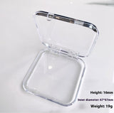 Acrylic s storage box Sold in packs of 3. Minimum order: 1 pack (3 pcs). Quantity = num of packs. Qty1 = 3pcs, Qty2 =6 pcs