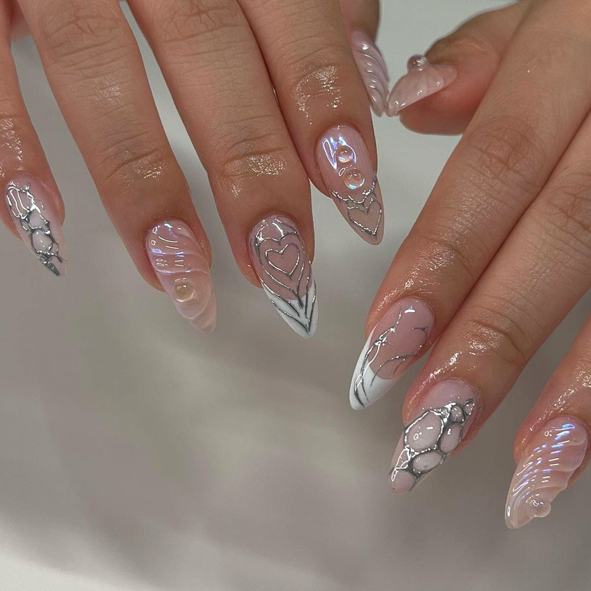 3D立體水波紋甲片 批發｜365nails