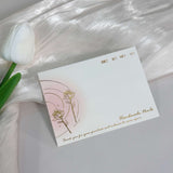 Elegant Floral Display Cards for Press On Nail Sets (MOQ=50)