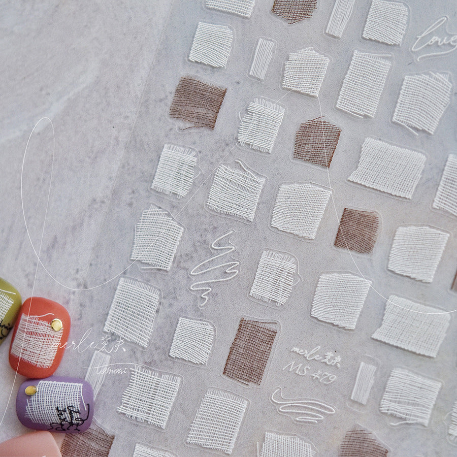 365nails: "Abstract Graffiti Handwriting" – Nail Art Stickers