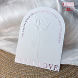 Embossed Gold Cotton Display Cards for Press On Nails (MOQ=50)