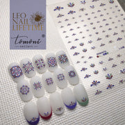 365nails: "보헤미안 플로럴 만다라" – 네일 아트 스티커