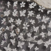 365nails: "White Lace Butterfly" – nail art stickers