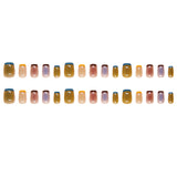 Unhas infantis Short Smudge Nail Art 30 comprimidos ｜ 365nails