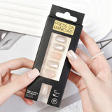 Starry Cat Eye Short Nail Set