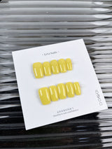 The Essential Solids | Short Medium Square | Handmade Press-on Nails