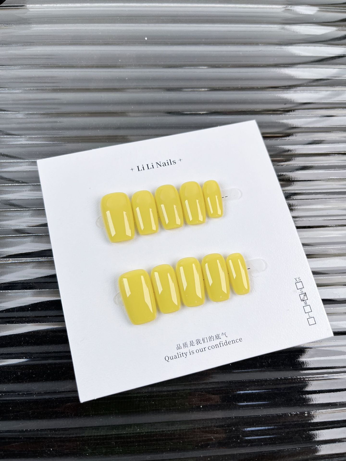 The Essential Solids | Short Medium Square | Handmade Press-on Nails