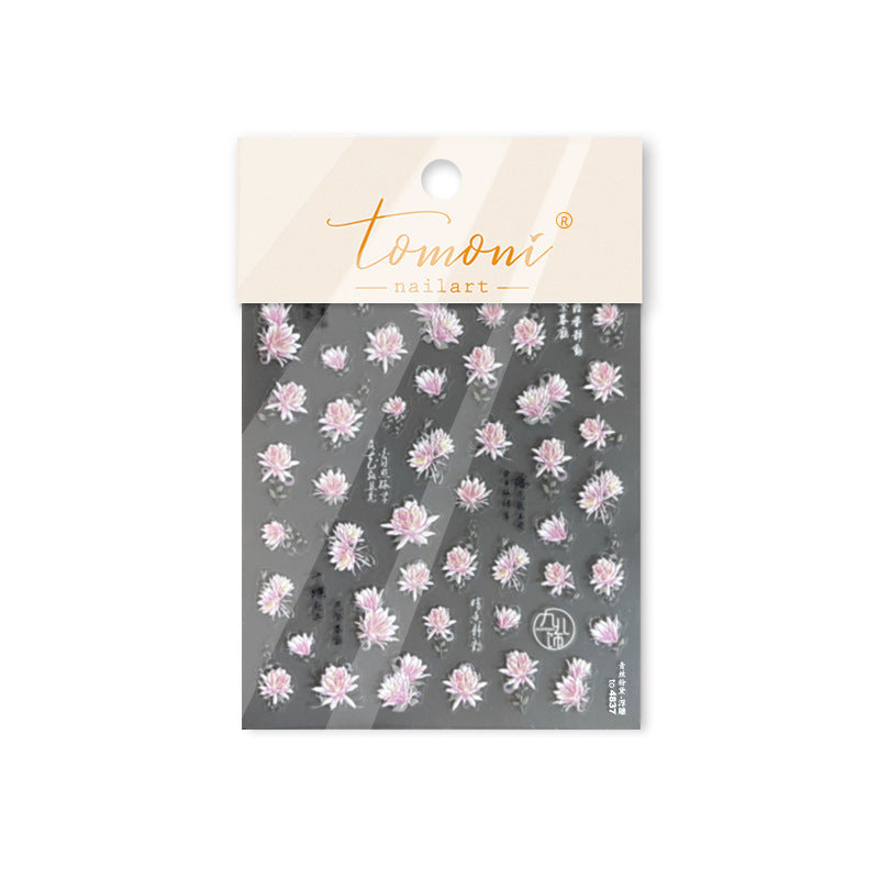 365nails: "lotus blossom serenity" – Nail Art Stickers