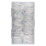 365nails: "No-File Matte Nail Tips with Guide Lines" – Multi-Shape Nail Extensions (YS-251 to YS-255)