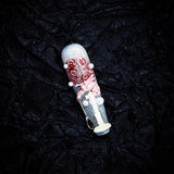 [Angel Garden] European Rococo Gypsum Angel Hand-painted Rose Quicksand Flow Hemp Press On Nail