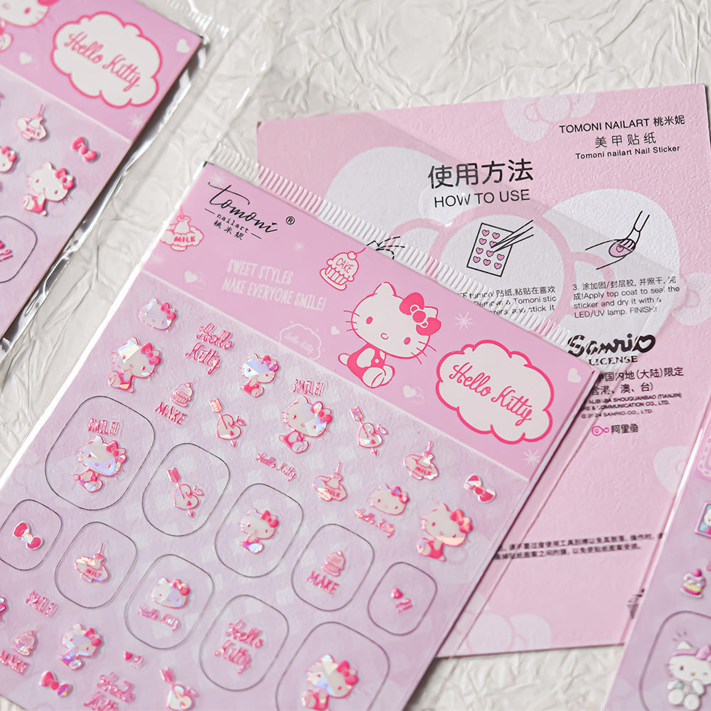 365nails: "Hello Kitty Kawaii" – Nail Art Stickers