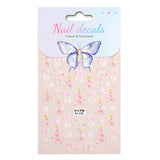 Aurora Christmas Ball Nail Sticker 5D Embossed Three-dimensional Shell Light Christmas Atmosphere DIY Nail Sticker SA