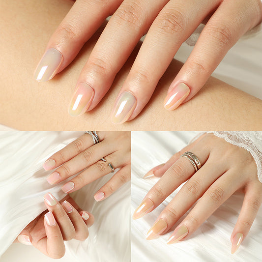 Press on nails Aurora Collection Press on nails Nail Sheet Wholesale Nail Sheet Finished product Removable Press on nails｜365nails