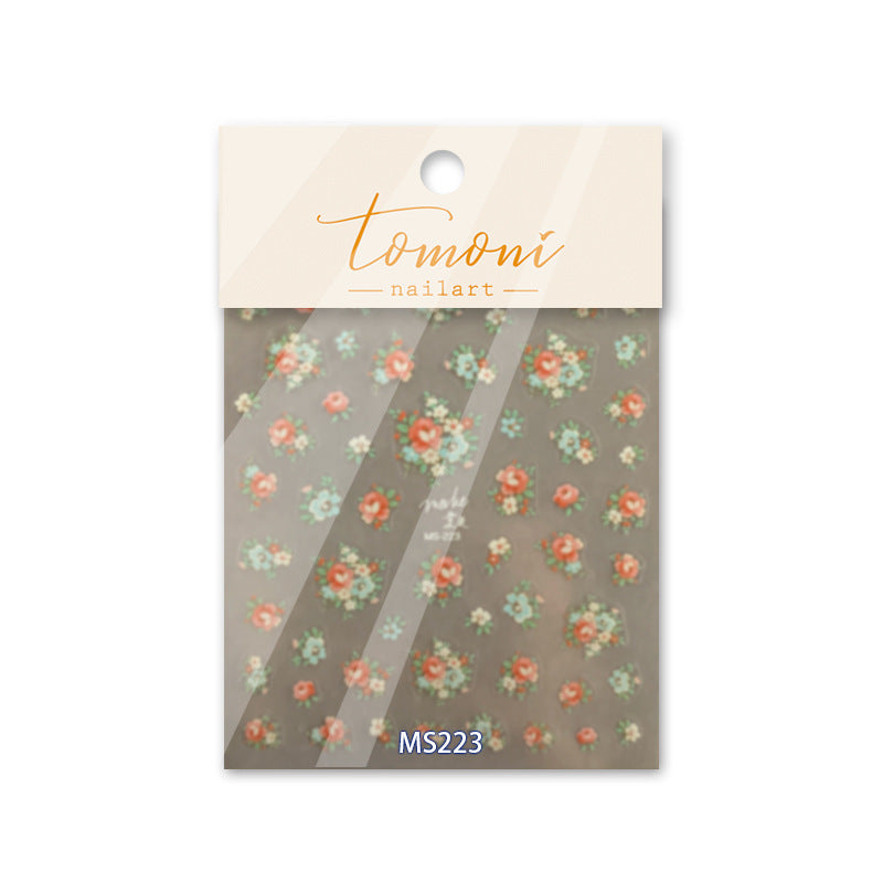 365nails: "Vintage Pink Rose" – nail art stickers