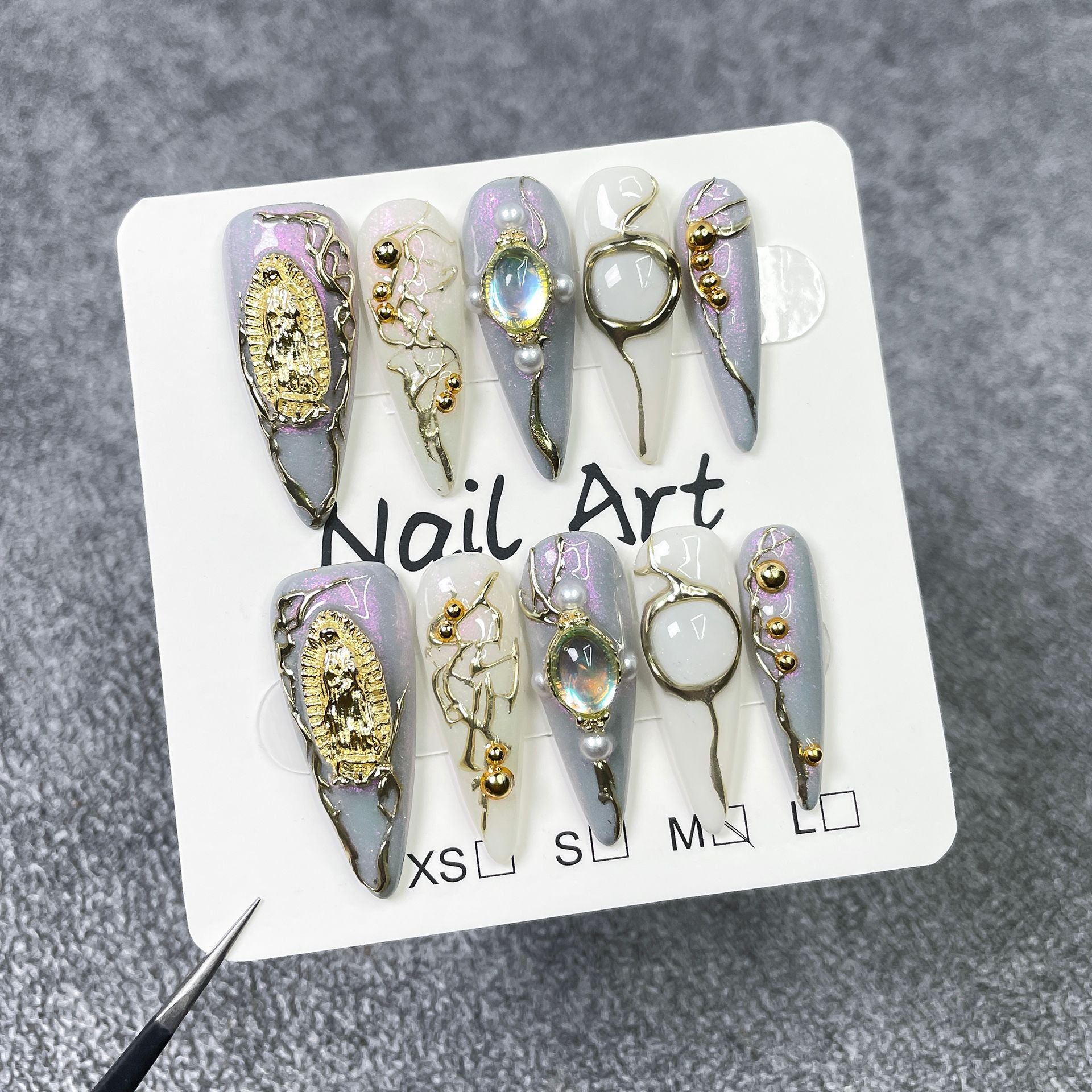 Celestial Relic Series Press-On Nails