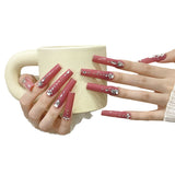 Pure handmade press on nails   nail art fake nails beauty | 365nails