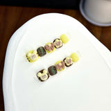 Cute Candy Cartoon Kids Press On Nails Mixed Style Set