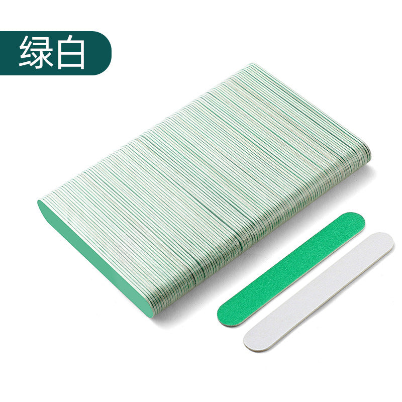 Colorful Double-Sided Nail Files | Multiple Grit Options | Customizable with Logo (MOQ=100)