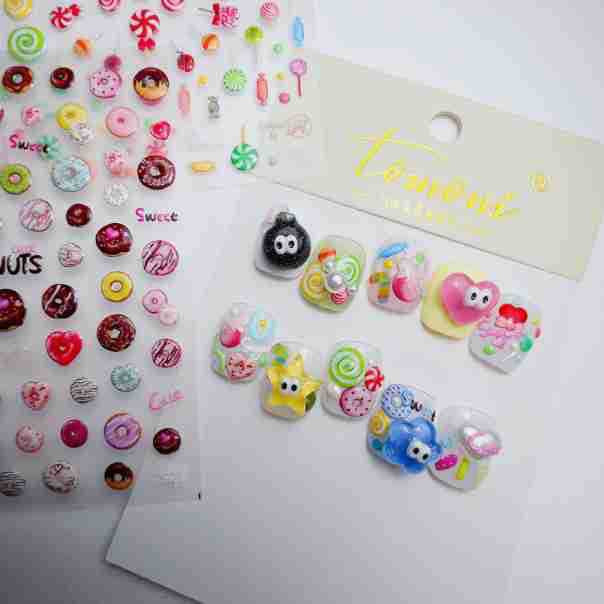 Sweet Candy Collection: "Jelly Treats" – 3D Jelly Nail Sticker