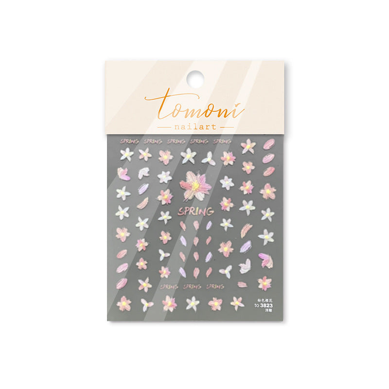 365nails: "pastel spring sakura" – Nail Art Stickers