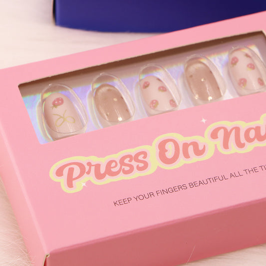 Press on nails packaging box （MOQ=200PCS）