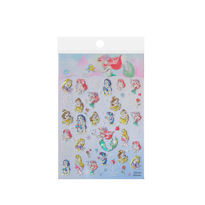 365nails: "Disney Princess Story" – nail art stickers