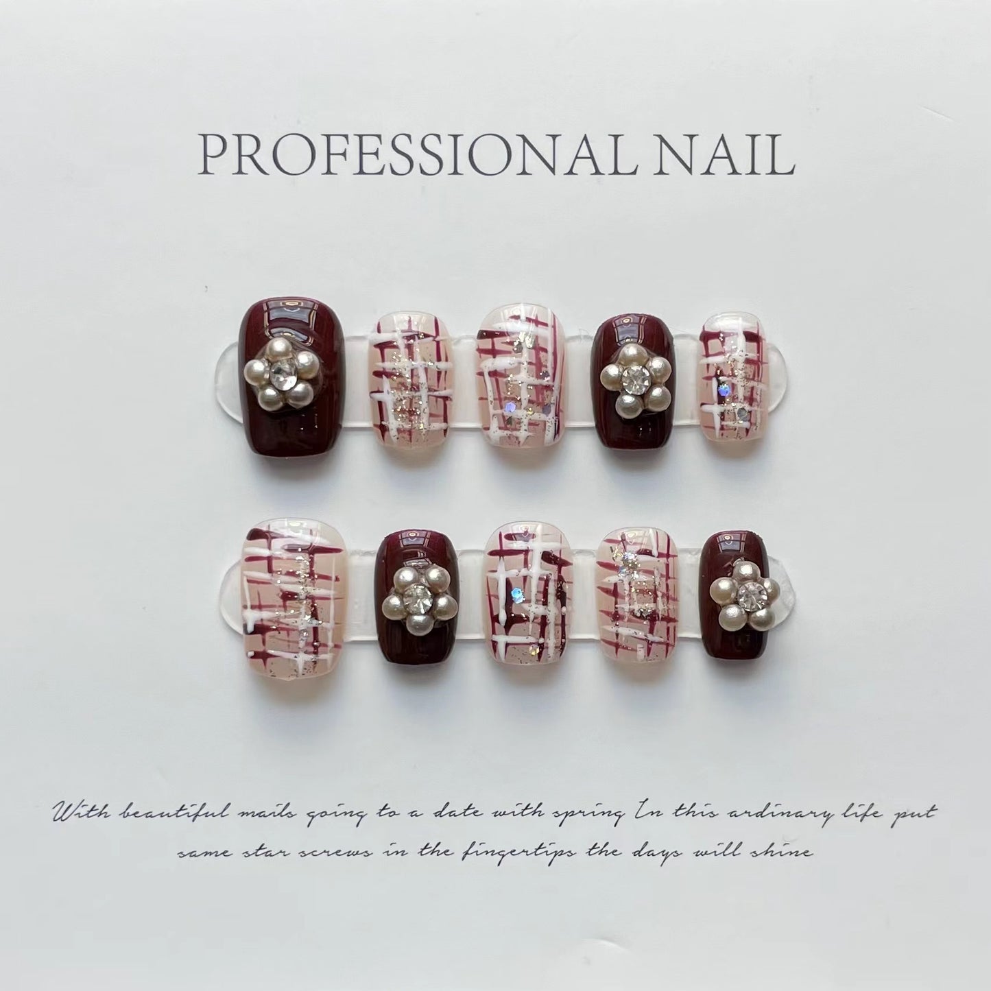 Mixed Elegant Short Medium Long Press On Nail Collection