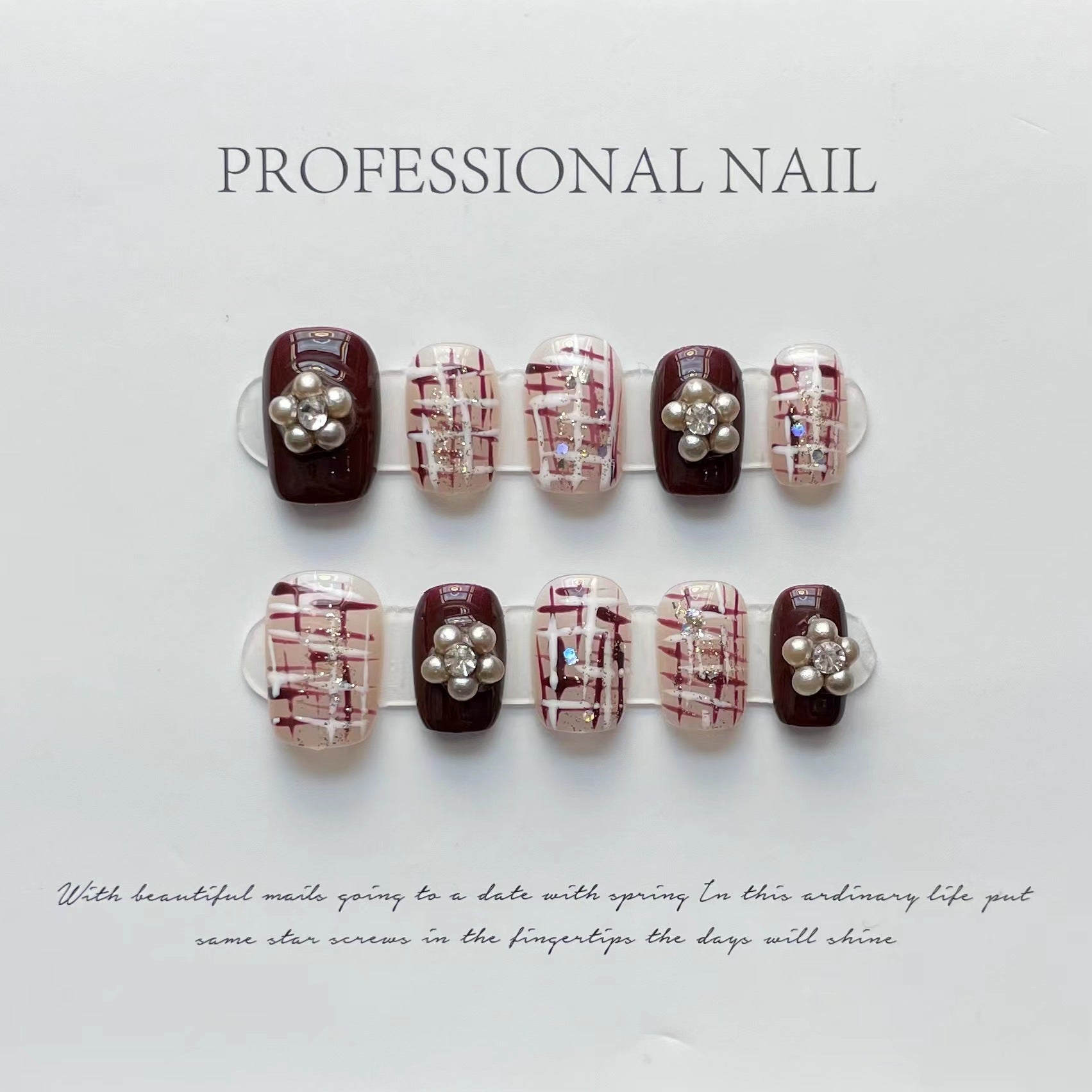 Mixed Elegant Short Medium Long Press On Nail Collection