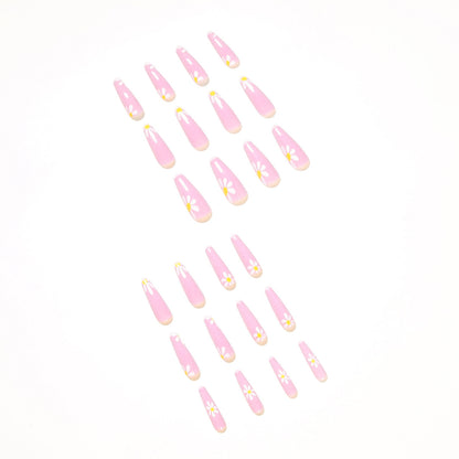 False nail pastoral style false nail  cross mirror direct supply nail patch  product｜365nails