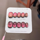 Galaxy Velvet: Magnetic Cat Eye Collection