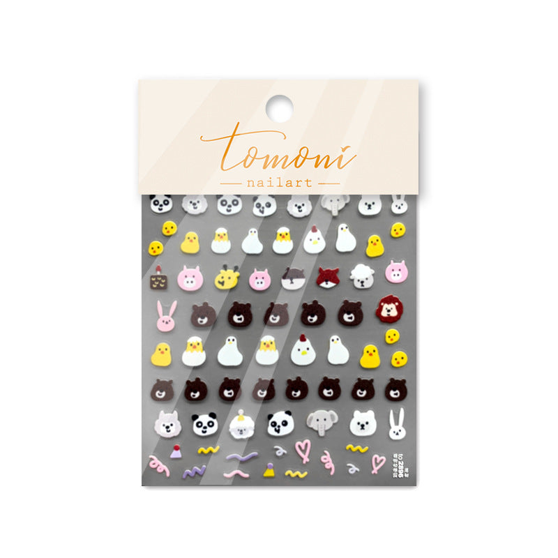 365nails: "Peônia em Aquarela & Picolé de Frutas" – Adesivos de Unha