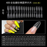 365nails 20-Shape Full-Matte Nail Tips | Professional Salon Extension Set (YS-191 to YS-266)