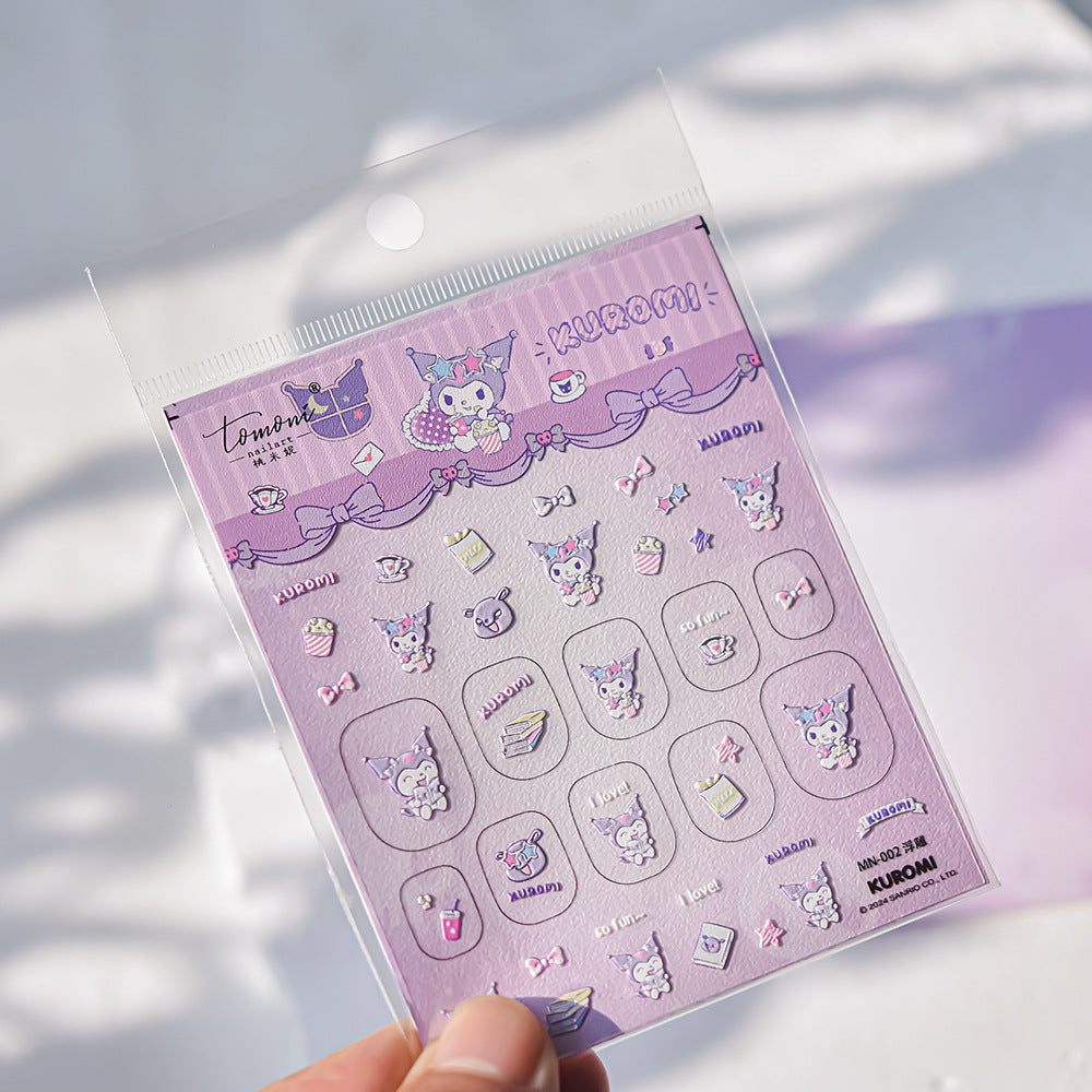 365nails: "My Melody & Kuromi Chinese Style" – nail art stickers
