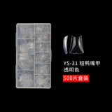 Drama Collection: "YS-100 Long Duck" – Long Duck Bill Nail Tips (500pcs Bag)