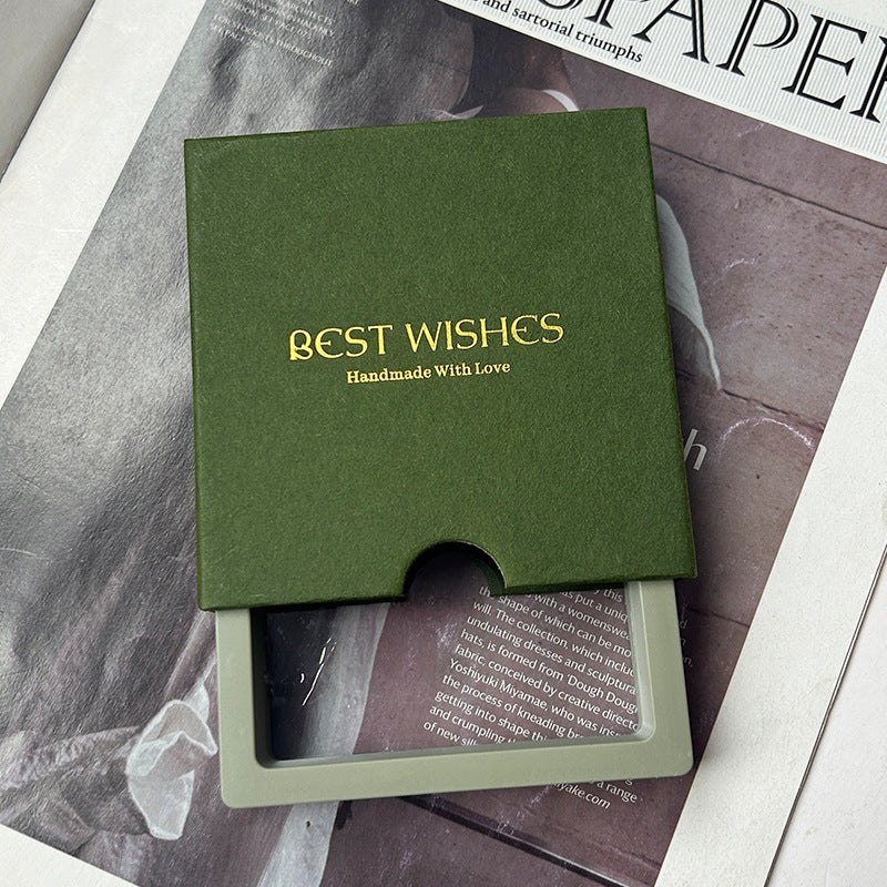 Premium Press‑On Nail Drawer Box – Elegant PE Pull‑Out Packaging Box