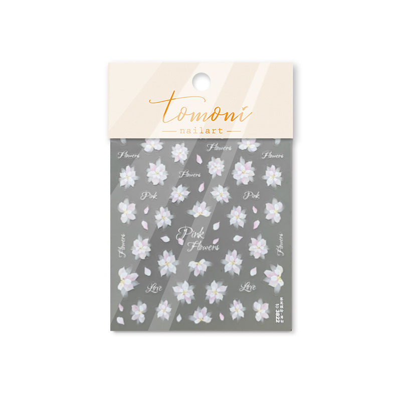 365nails: "Traditional Peach Blossom" – nail art stickers