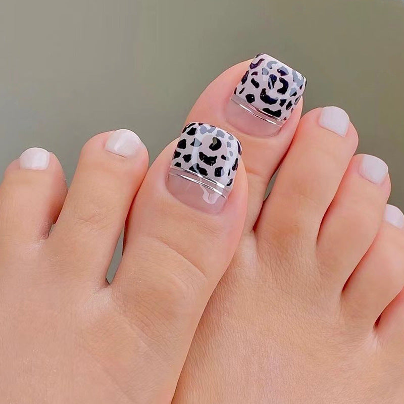可穿戴趾甲貼 甲貼 可移除 美白 假趾甲 成品 批發｜365nails