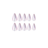 Diseño de uñas con purpurina morada, parches de uñas Aurora, venta al por mayor de diseños de uñas, uñas ｜365nails