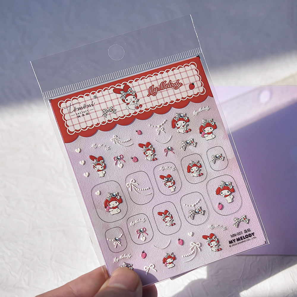 365nails: "My Melody cartoon" – Nail Art Stickers