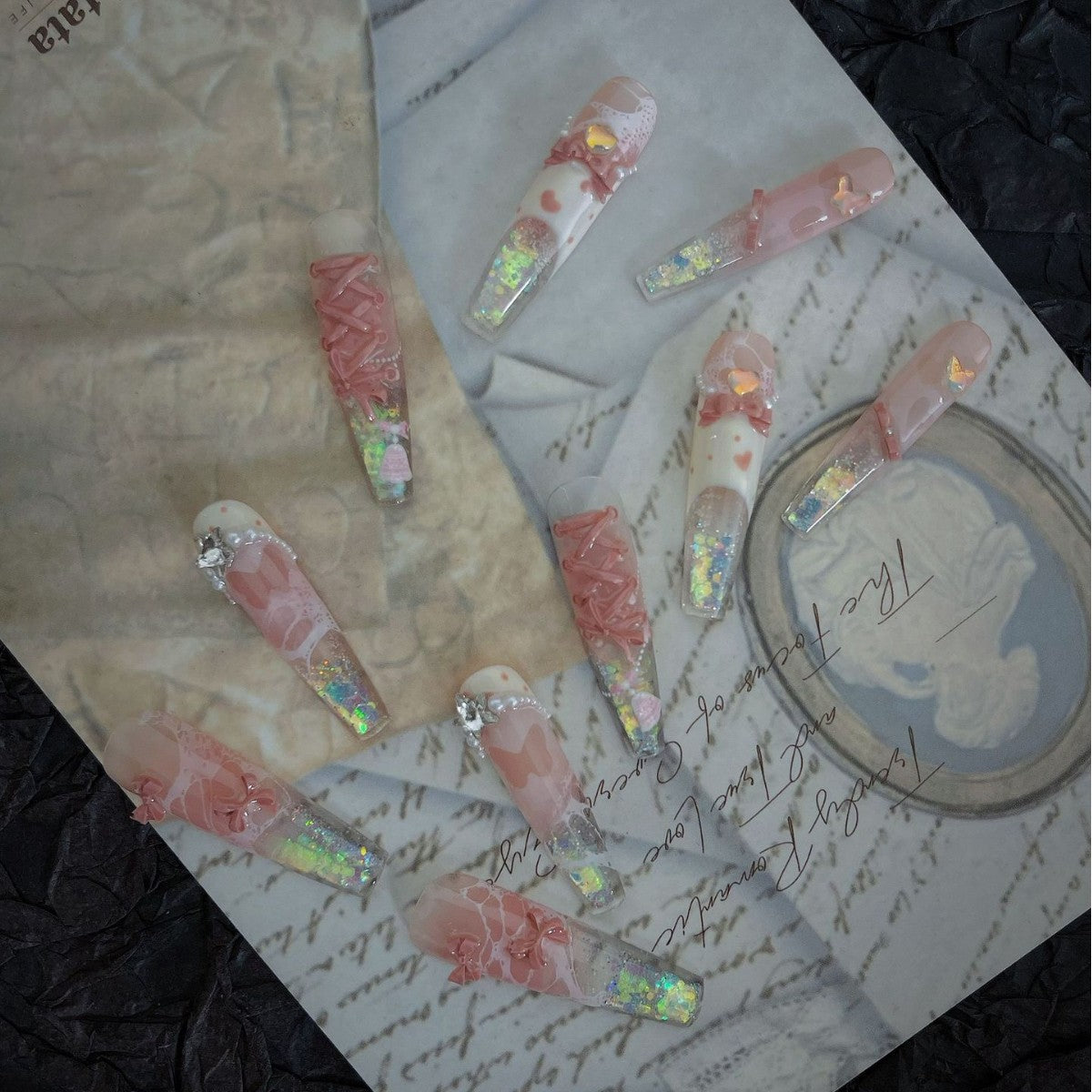 The Art Edit · Peach Cloud Whispers