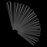 Nail Tips Long salons press on nails pieces, long tip 120 pieces, boxed transparent thin dog lengthened art nail pieces, women